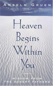 Front cover of Heaven Begins Within You by Anselm Gruen