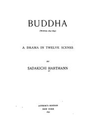 Front cover of Buddha (written 1891-1895) by Hartmann, Sadakichi