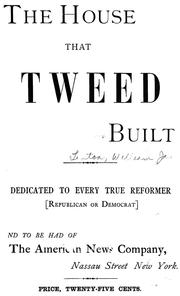 Front cover of The house that Tweed built by William James Linton