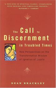 Front cover of The Call to Discernment in Troubled Times by Dean Brackley