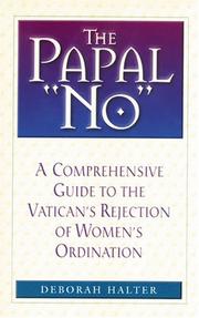 Cover of The papal "No" by Deborah Halter