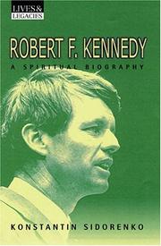Front cover of Robert F. Kennedy by Konstantin Sidorenko
