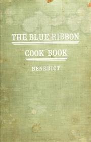 Front cover of The blue ribbon cook book by Jennie C. Benedict