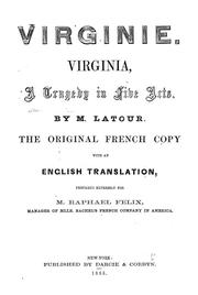 Cover of Virginie by Latour Saint-Ybars