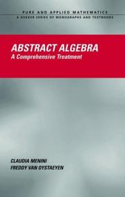 Cover of Abstract algebra by Claudia Menini