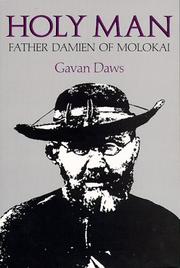 Cover of Holy Man by Gavan Daws