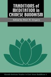 Front cover of Traditions of meditation in Chinese Buddhism by Peter N. Gregory