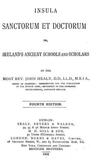 Front cover of Insula sanctorum et doctorum by John Healy