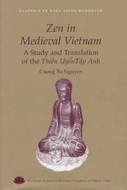 Front cover of Zen in medieval Vietnam by Cuong Tu Nguyen