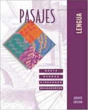 Cover of Pasajes by Mary Lee Bretz