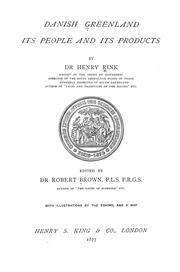 Front cover of Danish Greenland by Hinrich Rink