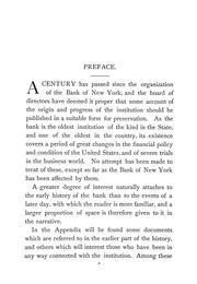 Front cover of A history of the Bank of New York, 1784-1884 by Henry Williams Domett