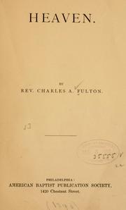 Cover of Heaven by Charles A. Fulton