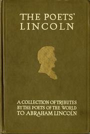 Cover of The poets' Lincoln by Osborn H. Oldroyd