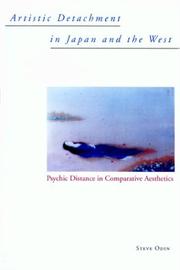 Front cover of Artistic Detachment in Japan and the West by Steve Odin