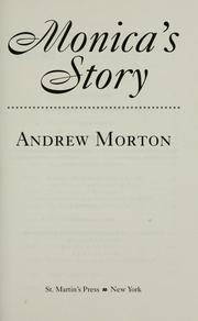 Cover of Monica's story by Andrew Morton
