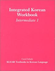 Cover of Integrated Korean workbook by Carol Schulz
