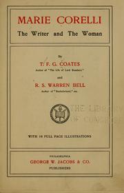 Cover of Marie Corelli by Thomas F. G. Coates