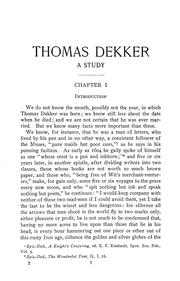 Cover of Thomas Dekker by Mary Leland Hunt