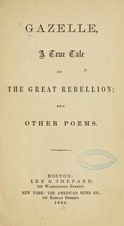Cover of Gazelle by Isaac B. Rich