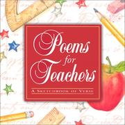 Front cover of Poems for teachers by Julie Hogan