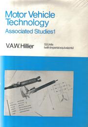 Cover of Motor vehicle technology by V. A. W. Hillier