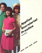 Cover of Applied Secretarial Practice by Gregg                        Jr