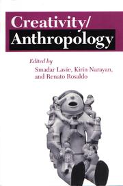 Cover of Creativity/anthropology by Smadar Lavie