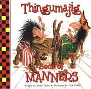 Cover of The Thingumajig Book of Manners by Irene Keller