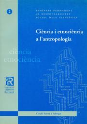 Front cover of Ciència i etnociència a l'antropologia by Claudio Esteva Fabregat
