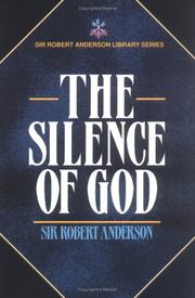 Front cover of The Silence of God by Anderson, Robert, 1841-1918