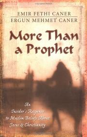 Cover of More than a prophet by Emir Fethi Caner