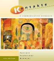 Cover of Kontakte by Tracy D. Terrell