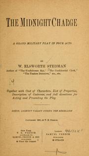 Front cover of The midnight charge by W. Elsworth Stedman