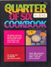 Front cover of The Quarter of Six cookbook by Joanne Lamm