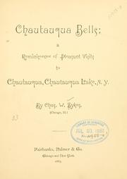 Front cover of Chautauqua bells by Charles W. Sykes