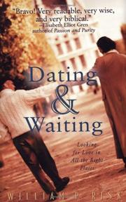 Cover of Dating & Waiting by William P. Risk