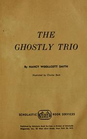Cover of The Ghostly Trio by Nancy Woollcott Smith