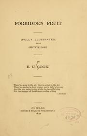 Cover of Forbidden fruit by E. U. Cook