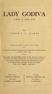 Front cover of Lady Godiva by Joseph Ignatius Constantine Clarke