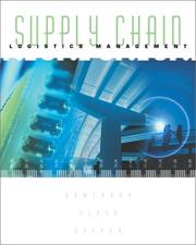 Front cover of Supply Chain Logistics Management by Donald Bowersox