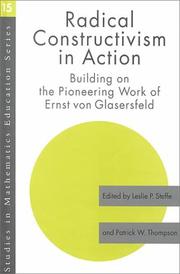 Cover of Radical constructivism in action by Leslie P. Steffe
