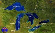 Front cover of The Living Great Lakes by Jerry Dennis