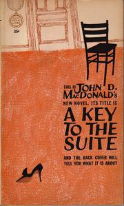 Cover of A key to the suite by John D. MacDonald