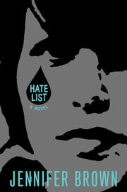 Cover of Hate list by Jennifer Brown
