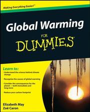 Front cover of Global Warming For Dummies (For Dummies (Math & Science)) by Elizabeth May