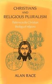 Front cover of Christians and religious pluralism by Alan Race