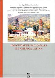 Front cover of Identidades nacionales en Am©♭rica Latina by Orlando J. D'Adamo