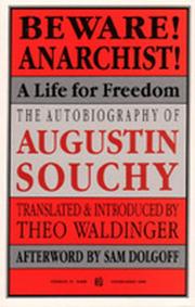 Front cover of „Vorsicht Anarchist!“ by Augustin Souchy