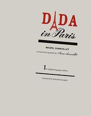Cover of Dada a   Paris by Michel Sanouillet